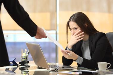 personne licenciée 